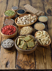Various super foods