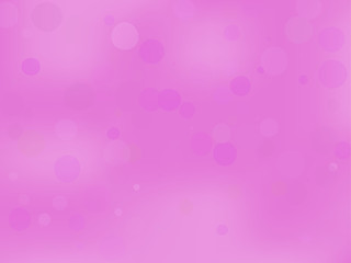 Pink-violet gradient background with bokeh effect. Abstract blurred pattern. Light background Vector illustration