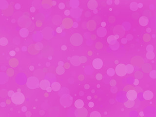 Pink-violet gradient background with bokeh effect. Abstract blurred pattern. Light background Vector illustration