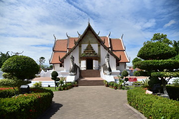 Fototapeta premium Wat Phumin in Nan ,Thailand