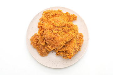fried chicken meal (junk food and unhealthy food)