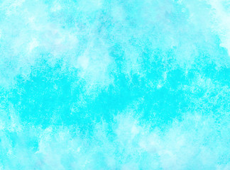 blue watercolor splash stroke background. by drawing