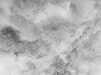 grey watercolor background. hand painted by brush