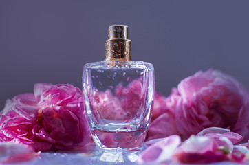 Obraz na płótnie Canvas Perfumery, cosmetics, fragrance collection