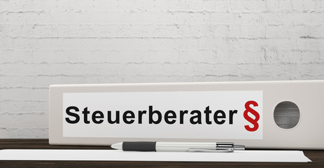 Steuerberatung Aktenordner