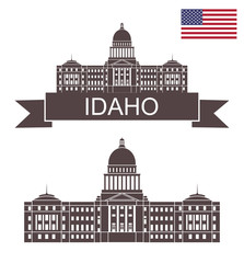 State of idaho. Idaho state capital