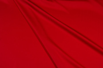 Fabric silk red background texture