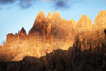 Croda da Lago, Alps Dolomites mountains