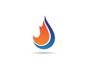 Fire flame Logo Template