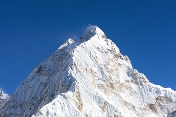 Mount Nuptse, beautiful mount near Everest