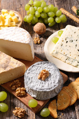 variety of cheese