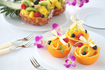 オレンジバスケット