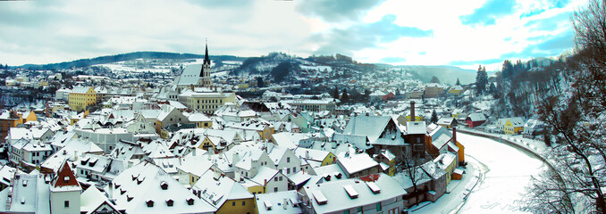 Panorama Krumlov