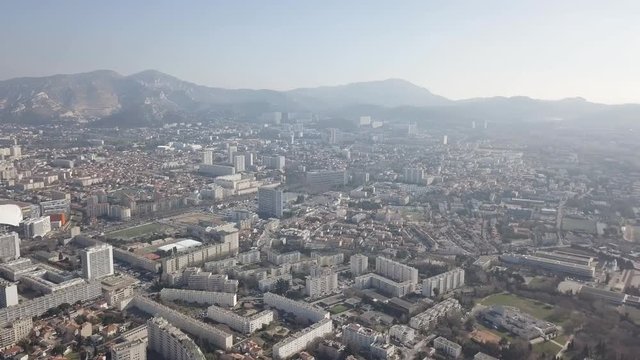 Panoramique Marseille Drone City