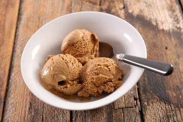 coffee ice cream