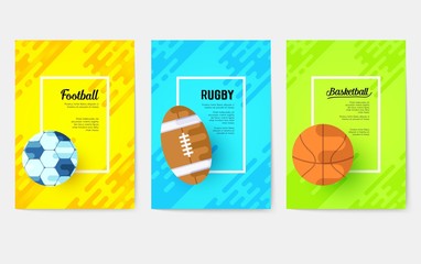 Back to school information cards set. Student template of flyer, magazines, posters, book cover, banners. College education infographic concept background. Layout illustrations modern pages