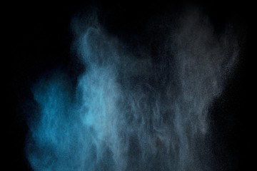 Smoke on Black background