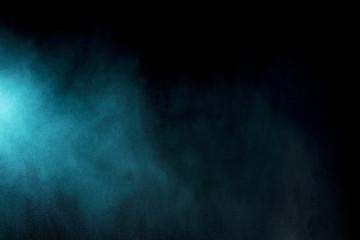 Smoke on Black background