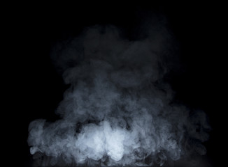 Smoke on Black background