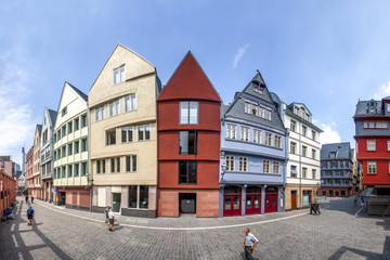 Obraz premium Frankfurt am Main, Neue Altstadt 