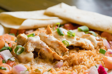 Mexican chicken and rice 6