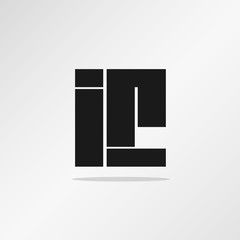 Initial Letter IR Logo Template Vector Design