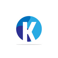 Initial Letter K Logo Template Vector Design