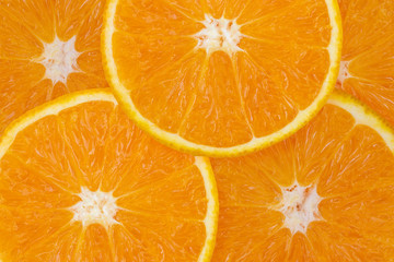 rodajas de naranja, plano detalle