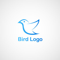 Bird Logo Template Vector Design
