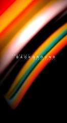 Blur color wave lines abstract background