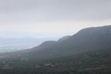 Fototapeta premium Paisaje desde las alturas