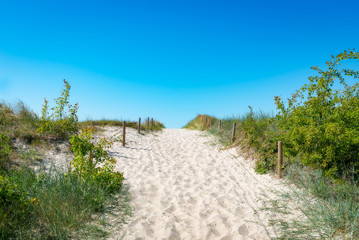 Strandaufgang in Dierhagen, Fischland-Darß © js-photo