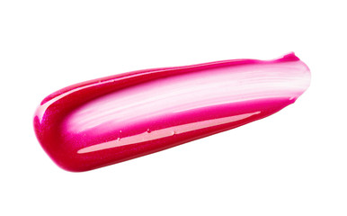 Lip gloss isolated on white background