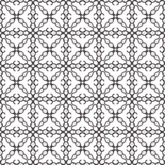 Abstract floral geometric pattern. Seamless beautiful pattern.