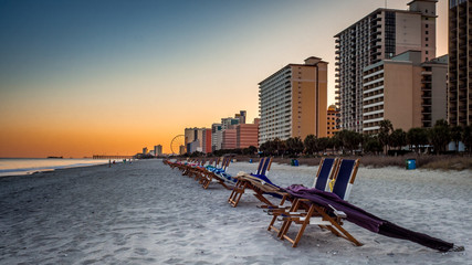 Sunrise over Myrtle Beach