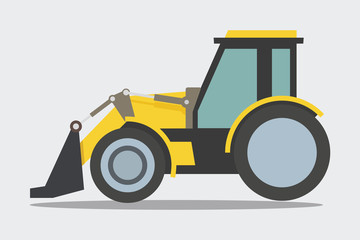 Heavy duty construction equipment, Loader, Bulldozer
