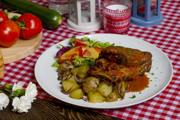 Jedzenie w restauracji