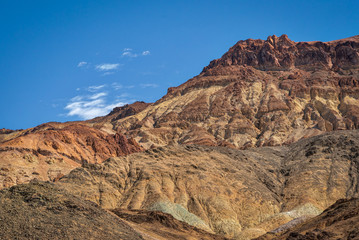Fototapeta na wymiar Artist's palette in Death Valley National Park, California.
