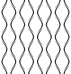 Vector seamless pattern. Modern stylish texture. Repeated geometric pattern. A lattice with shaped cells.