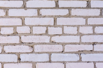 White brick wall