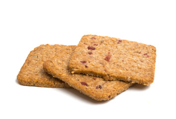 cereal cookies isolated