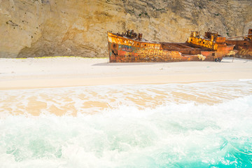 Beautiful lanscape of Zakinthos island