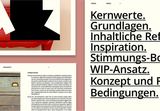 Pr&auml;sentationslayout f&uuml;r interaktive Pitches