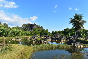 Rammang Rammang site