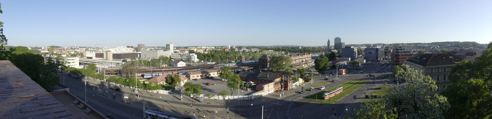 A view of the architecture of the old city.