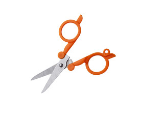 Scissors for cutting isolated on white.
