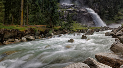 Krimml Waterfalls - Austria..Krimmler Wasserfälle - Österreich