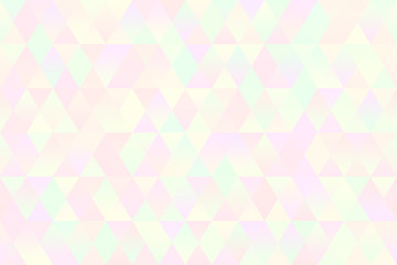 Colorful Pastel Triangle Seamless Pattern
