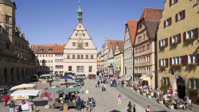 Rothenburg ob der Tauber, Bavaria, Germany