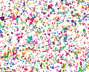 Abstract geometric pattern. Background with colored shapes. Mosaic graphic design. Vivid backdrop for Banners, Posters, Flyers. Vector